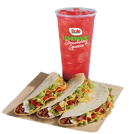 3 Soft Tacos Supreme® Combo