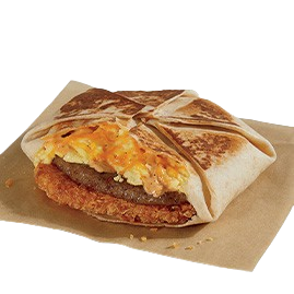 Breakfast Crunchwrap Bacon