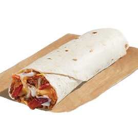 Cheesy Double Beef Burrito