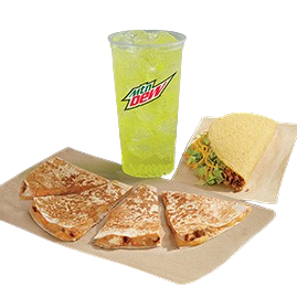 Chicken Quesadilla Combo