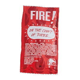 Fire Sauce Packet
