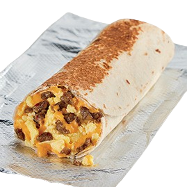 Grande Toasted Breakfast Burrito Sausage
