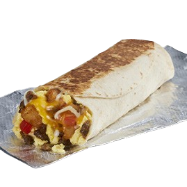 Grande Toasted Breakfast Burrito Steak